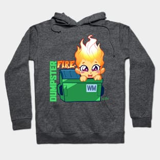 Dumpster Fire Chan Hoodie